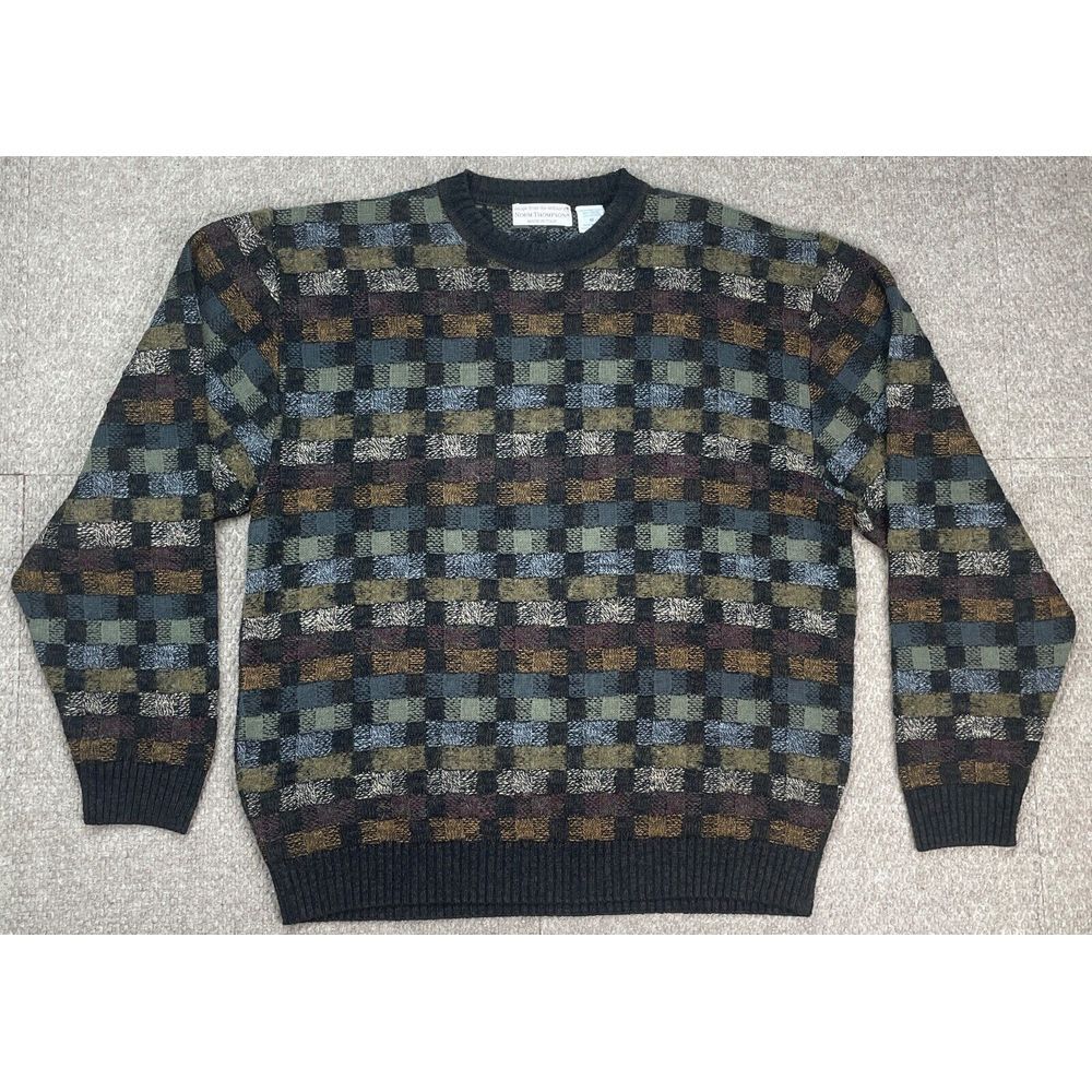 Norm Thompson Vintage‎ Men's Sweater Made In Italy Size Medium